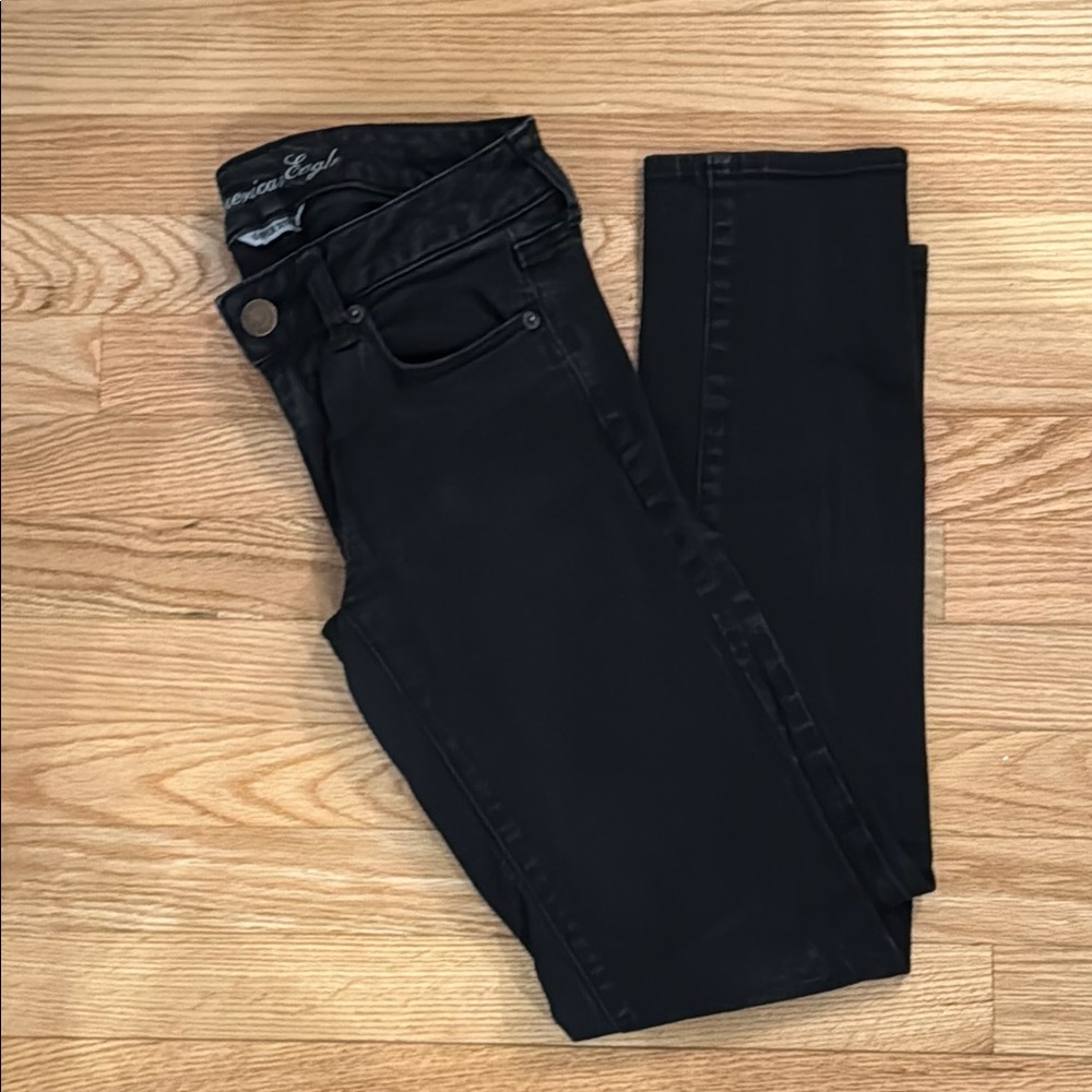 Black Skinny Stretch Jeans